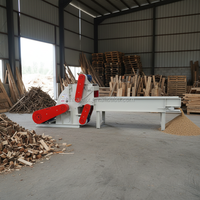 Broyeur de bois multifonction, déchiqueteur de bûches, broyeur de branches, machine de recyclage des déchets de bois à haute capacité 3T/h pour la production de sciure