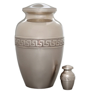 Trending Customized Hand Carved Metal Cremation Urns Indian manufacturer Brass Adult Cremation Urns Hand Carved Cremation Urns - Product Image 1