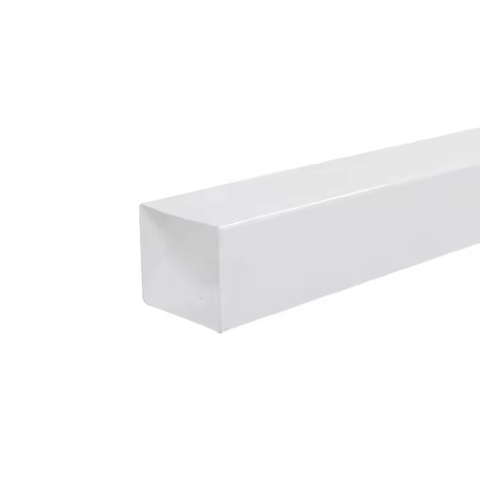 Fire-Resistant V2 Grade PC Linear LED Lampshade ISO9001/RoHS Certified High Transmittance Milky Clear Opal Plastic