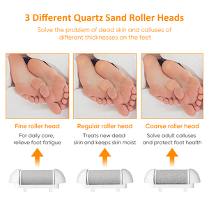 เครื่องกำจัดหนังด้านเท้าไฟฟ้าแบบเกาหลี ดูแลเท้าด้วยไฟฟ้า ชาร์จผ่าน USB เครื่องตะไบเท้าไฟฟ้า กำจัดหนังด้านเท้าอย่างมืออาชีพ สำหรับส้นเท้าแตก - Product Image 4