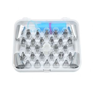 Ensemble de 36 embouts de décoration de gâteaux personnalisés en gros avec douilles métalliques et poche à douille - Product Image 3