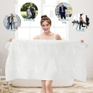 Toalla Facial Comprimida Desechable de Secado Rápido, No Tejida, para Viajes y Uso en Hoteles - Product Image 4