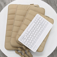 Étui de protection pour ordinateur portable de voyage, moelleux et durable, pour femmes et filles, sac pour ordinateur portable en polyester doux, Macbook 13/14/16 pouces, design mignon