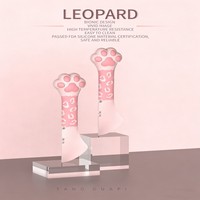 Ouvre-boîte créatif en forme de patte de chat, type levier, conception facile à ouvrir, accessoires de cuisine pour animaux de compagnie OEM
