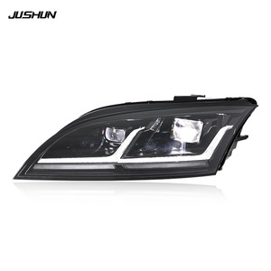 Ensemble de phares Audi TT avec feux de jour à LED, clignotants séquentiels, lentille de projecteur, 2008-2014, rétrofit - Product Image 3