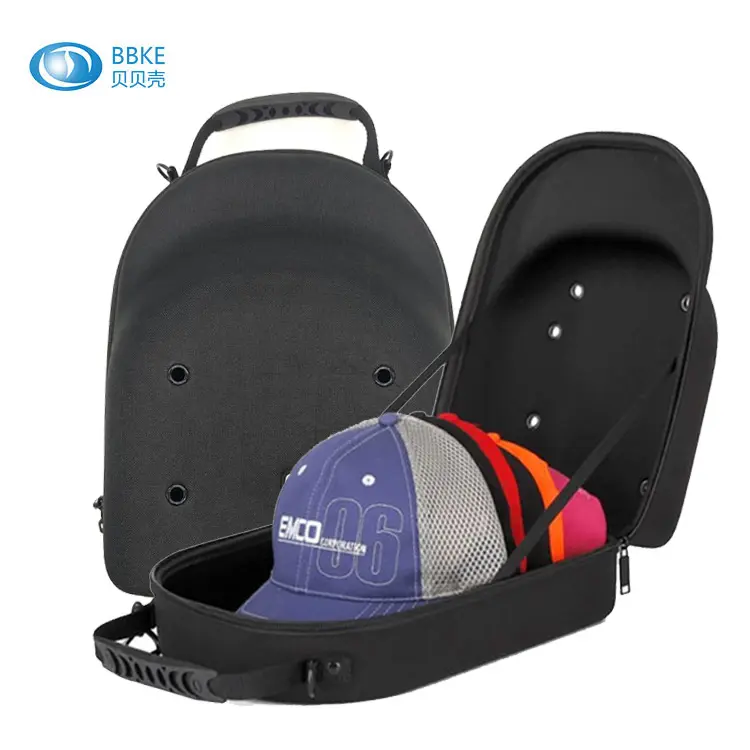 Waterproof Eva Baseball Eva Travel Case Cap Hat Case Cap Carrier Hat Storage 6 Cap Carrier Baseball Hat Bags