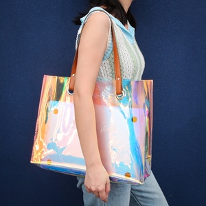 Boshiho Custom Clear PVC Stadium <b>Purse</b> Bag Near Me for Concerts Small MOQ Transparent Fanny Pack Tote Travel Crossbody Bag - Product Image 4