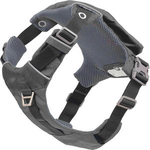 犬用の高品質軽量ベストハーネス、ポケット付き反射ソフト通気性メッシュペットハーネス、ポーチに折りたたむ - Product Image 2