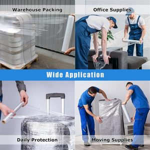 Factory Transparent Plastic <b>Wrap</b> Polyethylene Film for Moving, Packing Pallet Supplies Lldpe Strech <b>Wrap</b> Film - Product Image 3