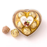 Boîte de 3 chocolats au cacao pur en gros, bonbons de la Saint-Valentin, chocolats en gros, chocolats croustillants de l'usine
