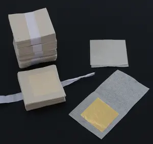 24K Gold FACIAL MASK Anti Wrinkle Spa 100 Leaf Sheets Pure 2.5 × 2.5センチメートル