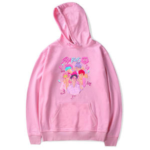 เสื้อสวมหัวการ์ตูนการ์ตูนการ์ตูนการ์ตูน kpop, เสื้อสเวตเชิ้ตมีฮู้ดกางเกงแฟชั่นพิมพ์ลายความร้อน - Product Image 2