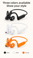 Auriculares Inteligentes E12 Al con Cámara de 8MP para 5.4 ENC, Control Táctil, Grabación de Video Antivibración, Auriculares Deportivos Inalámbricos