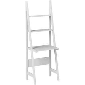 <strong>Ladder</strong> <strong>Desk</strong> with <strong>Shelves</strong> Wall <strong>Desk</strong> for Small Space Secretary <strong>Desk</strong> Workstation Dresser <strong>Shelf</strong> Freestanding Bookshelf - Product Image 5