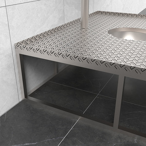 مرحاض قرفصاء حديث من الفولاذ المقاوم للصدأ من هونغديك للاستخدام في الحمامات العامة والسجون، توريد من الشركة المصنعة - Product Image 5