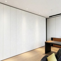 Cloison de séparation commerciale au design moderne, installation facile, cloison modulaire de bureau pour l'intimité, isolation acoustique