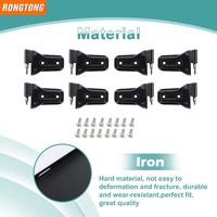 Accessoires extérieurs : Kits de remplacement de charnières de porte d'origine en fer pour Jeep Wrangler JL 2018-2025