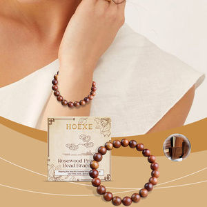 Bracciale in palissandro placcato oro Unisex - Product Image 2
