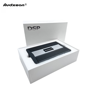 Amplificateurs audio professionnels 4 canaux avec processeur DSP embarqué 8 canaux pour voiture, classe AB, égaliseur 31 bandes, crossovers pour caissons de basses