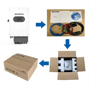 Sistema de Energía Solar Híbrido de 6KW Monofásico para el Hogar, Sistema de Almacenamiento de Energía ZLWMI-O-016, Módulos de Sistema Solar Fotovoltaico Monofásicos - Product Image 4