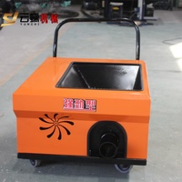 Petite pompe à béton à alimentation spirale, machine de transfert électrique pour structures secondaires