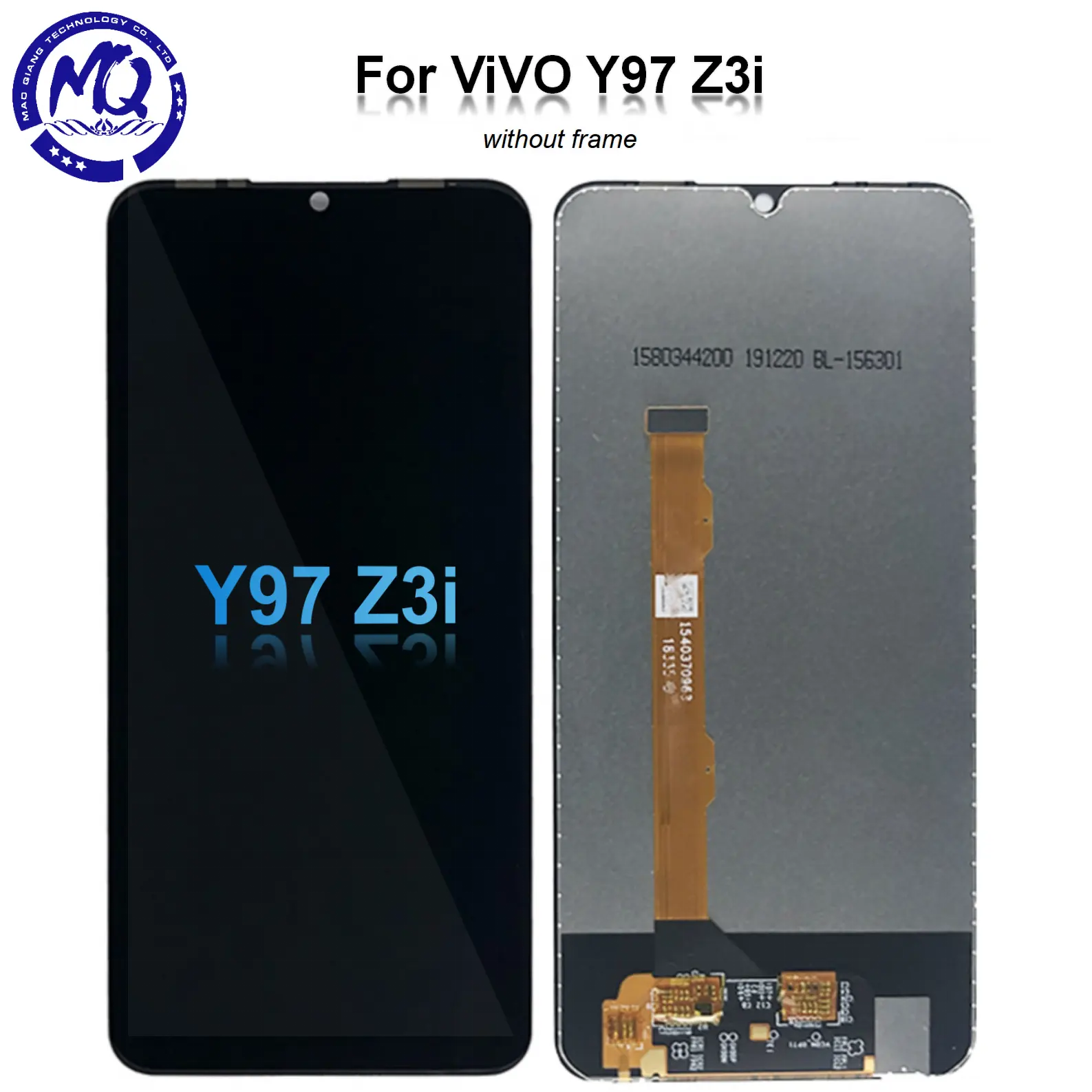 एलसीडी के लिए विवो Y97 Z3i एलसीडी टच स्क्रीन विधानसभा के साथ विवो Y97 Z3i स्क्रीन प्रदर्शन के लिए मोबाइल फोन एलसीडी के लिए विवो Y97 Z3i