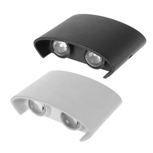 Đèn Led Treo Tường Hình Bầu Dục Màu Đen 4W Đèn Treo Hiên Vườn Ngoài Trời Chống Nước Đèn LED Tiết Kiệm Năng Lượng Phong Cách Châu Âu Mỹ - Product Image 1