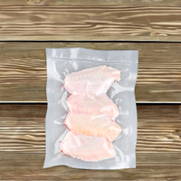 Pochette de cornue en nylon sac en plastique sous vide transparent emballage alimentaire sacs de scellage sous vide thermoscellage stockage sacs de congélateur