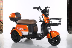 Nouveau Tricycle Urbain 60V pour Adultes 2024, Modèle Ouvert avec Siège Bébé pour Passager - Vente Flash - Product Image 3
