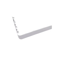 Nouvelle coque de remplacement supérieure et inférieure pour console PS4 Slim, coque avant et arrière blanche