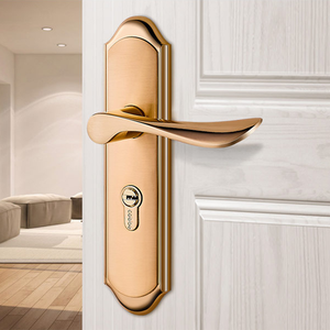 <span class=keywords><strong>Cerradura</strong></span> <span class=keywords><strong>de</strong></span> Alta Calidad para <span class=keywords><strong>Puerta</strong></span> Interior <span class=keywords><strong>de</strong></span> Madera en Color Dorado con Cuerpo <span class=keywords><strong>de</strong></span> <span class=keywords><strong>Cerradura</strong></span> Silencioso - Product Image 2