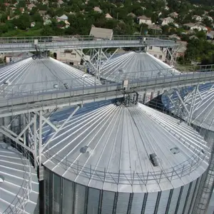 Grano mais mais fattoria risaia stoccaggio Silos in acciaio Bin a fondo piatto produttore vendita calda Silo per cereali per mangimi azienda EPC