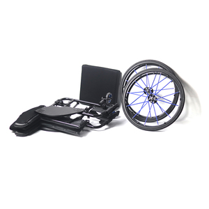 <span class=keywords><strong>Fauteuil</strong></span> roulant <span class=keywords><strong>sport</strong></span> confortable <span class=keywords><strong>pour</strong></span> personnes handicapées MS01 Mijo <span class=keywords><strong>Fauteuil</strong></span> roulant pneumatique 24 pouces Pneu tout terrain - Product Image 3