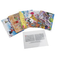 Global Bridge Puzzle en papier éducatif personnalisé sur le thème des dessins animés et de l'anime pour les garçons et les filles de plus de 3 ans, cadeau d'anniversaire