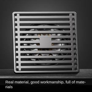 YOTO Gun Ash Paslanmaz Çelik Bakır Kapaklı Yer Süzgeci, Banyo Duş Odası Çamaşır Makinesi Koku Giderme İçin - Product Image 4