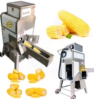 Batteuse de maïs industrielle/décortiqueuse de maïs sucré Machine de battage automatique de maïs sucré