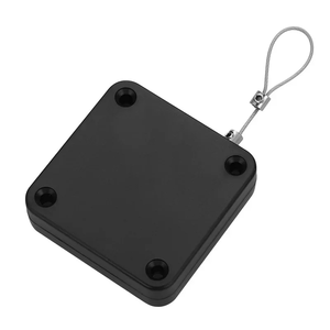 Ferme-porte coulissant portable en plastique, sans perçage, avec corde de traction, auto-adhésif, design contemporain pour salon, automatique - Product Image 5