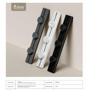 Có Thể Tháo Rời 40Cm 60Cm 80Cm Nhôm Tường Đường Sắt Ổ Cắm Phổ Đa Anh Điện 10A Đa Chức Năng Cảm Ứng Bảng Điều Chỉnh Công Tắc - Product Image 4