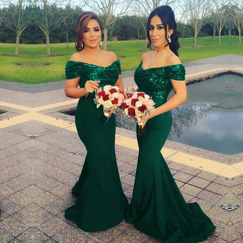 strapless open back dress Olive Green Mismatched Fashion Silk Satin Sheath With Slit Long Bridesmaid  Dresses, CB0307