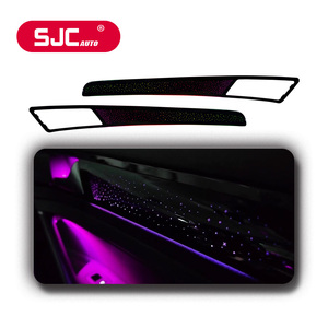 Éclairage d'ambiance intérieur de voiture SJC 64 couleurs pour Volkswagen <span class=keywords><strong>Golf</strong></span> <span class=keywords><strong>7</strong></span> MK7 2014-2020, style ciel étoilé, kit d'éclairage LED automatique pour mise à niveau - Product Image 1