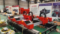 Mesin Pemotong Laser Serat Portabel 1500W 3000W Pemotong Baja Tahan Karat