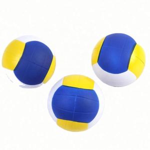 Pelota Antiestrés de Voleibol Mini de PU con Logotipo Personalizado, Estilo de Juguete Promocional - Product Image 1