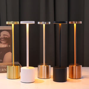 Thiết kế mới không dây LED bảng đèn hiện đại không dây có thể sạc lại cảm ứng mờ nhà hàng di động đèn sang trọng bàn bảng đèn - Product Image 4