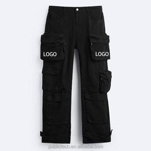 OEM Custom High Quality Outdoor Mountaineering Men Feature Oversized Pocket <b>Overalls</b> for Casual Men - Product Image 6