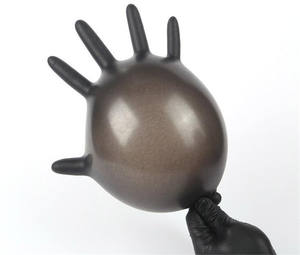 4mil 5mil gros vaisselle nettoyage Service alimentaire laboratoire Nail Art manucure Salon de beauté tatouage PureNitrile gant gants jetables - Product Image 5