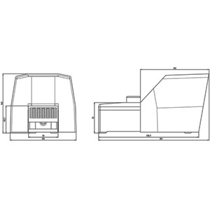 Siemens 3SE2924-3AA20 3SE29 Safety <strong>Foot</strong> <strong>Switch</strong>, Single-pedal, With Cover - Product Image 2