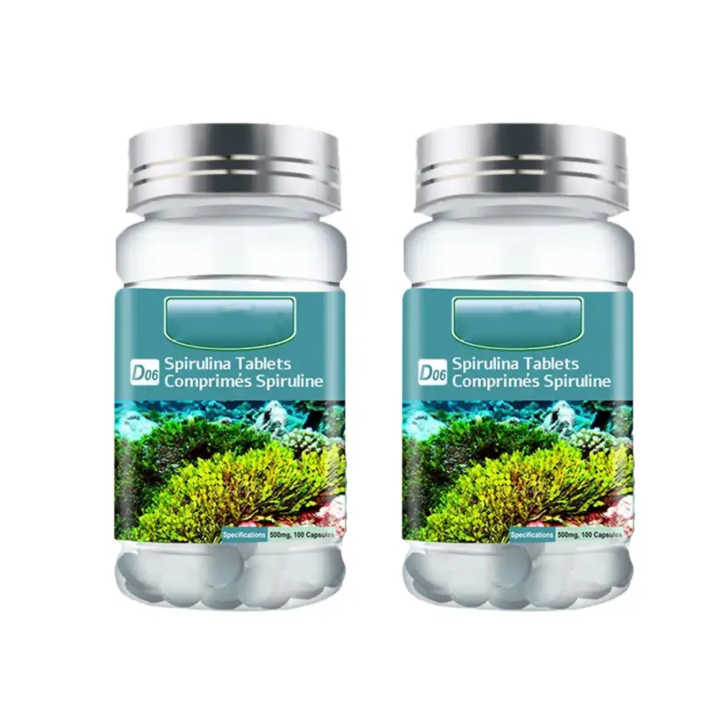 Fabriek Levering Aanpassen Private Label Biologische Chlorella En Spirulina Tabletten/Poeder Bulk Gemengde Spirulina Chlorella Tabletten