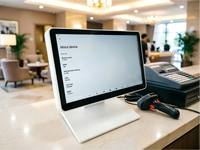 Terminal de point de vente Android 10,1 pouces pour restaurant, système de prise de commande à écran tactile pour cuisine