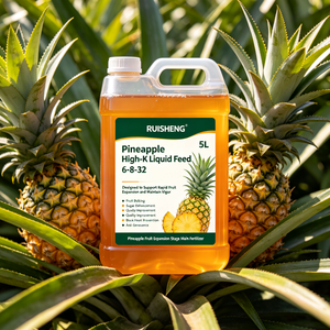 Ananas Özel Yüksek Potasyumlu Sıvı Gübre 6 8 <span class=keywords><strong>32</strong></span> Meyve Büyütme Şeker Artışı Kalp Çürüğü Önleyici - Product Image 6
