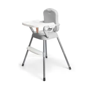 아기 제품 어린이 접이식 의자 어린이 먹이 높은 의자 아이들을위한 플라스틱 높은 의자